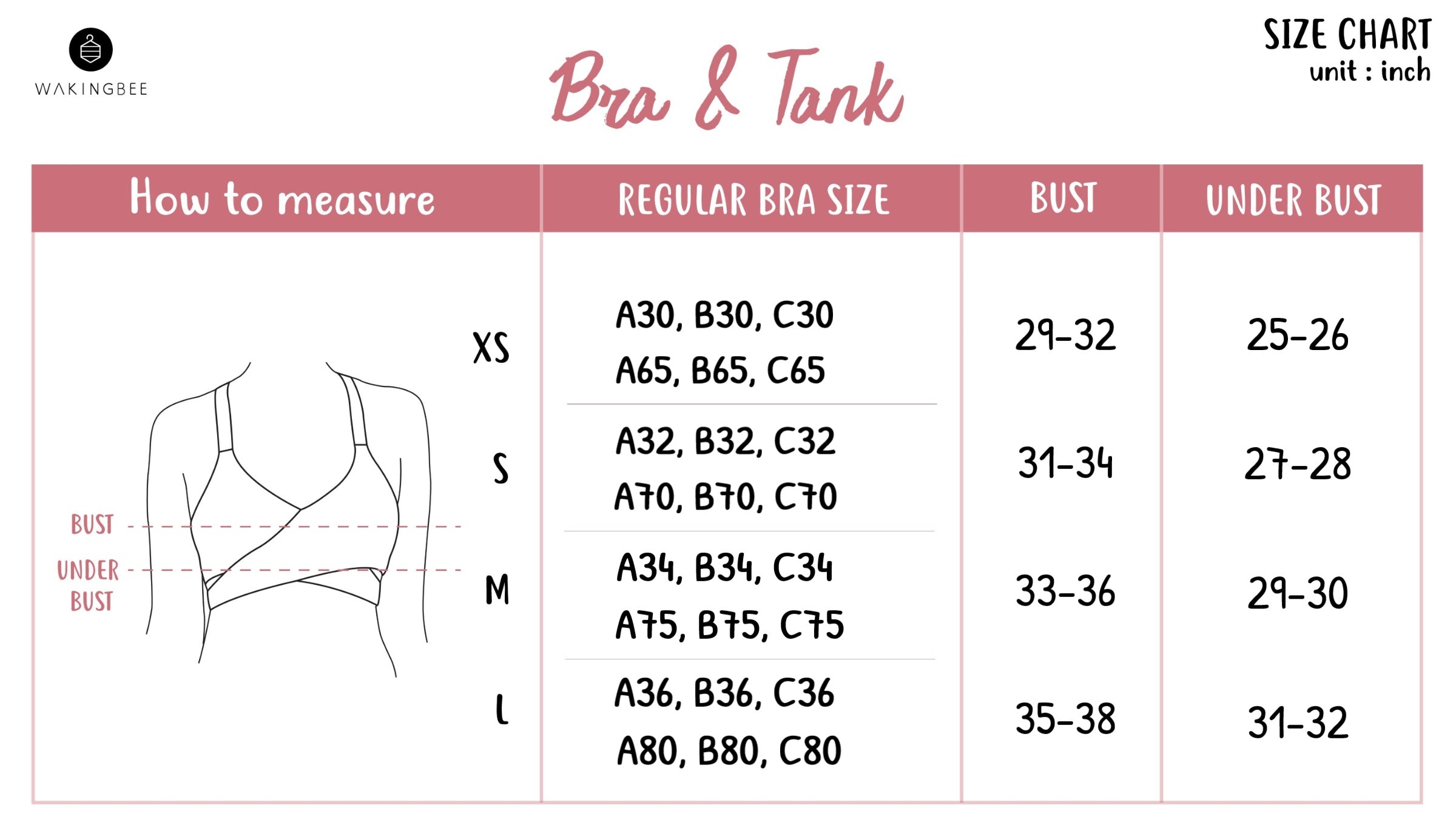 Us Breast Size Chart