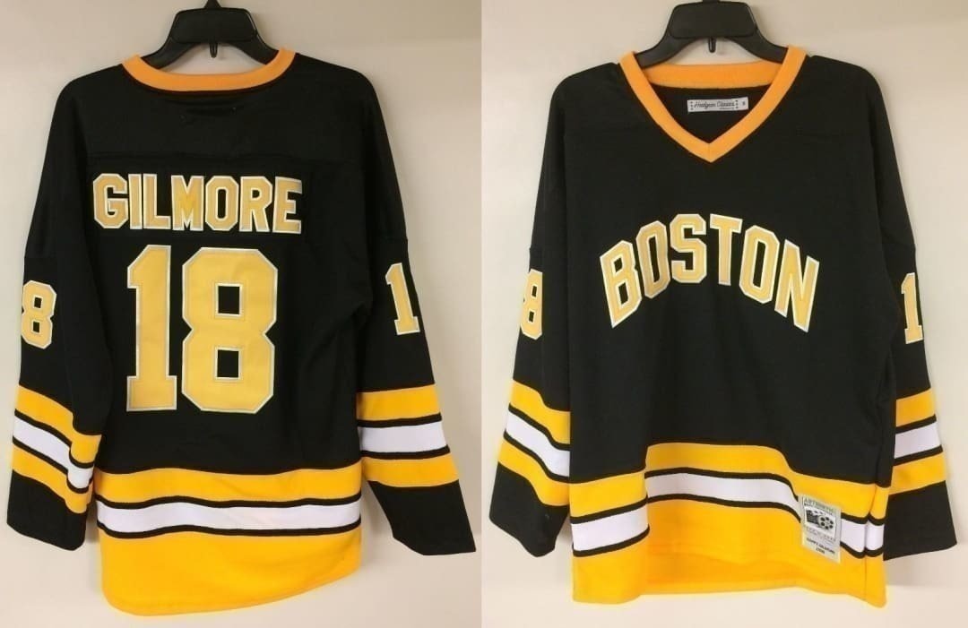 Happy Gilmore Movie Hockey Jersey #18 Boston Adam Sandler Size S M L  XL,XXL,XXXL