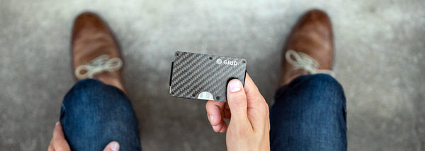 Gird's Carbon fiber wallet 