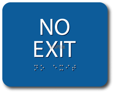 interior exit signs