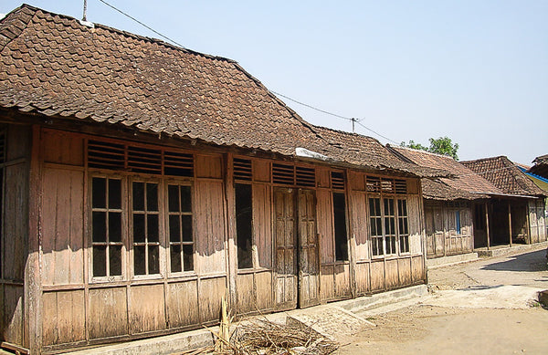 reclaimed teak house