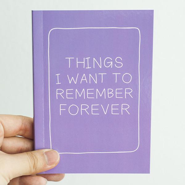 Statement Notebook - Purple