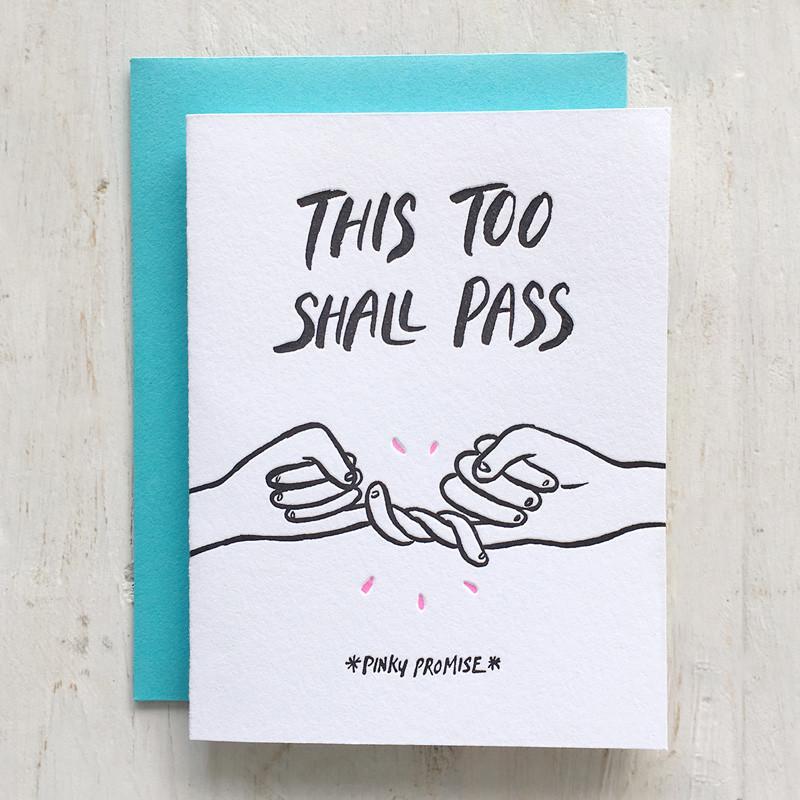 Pinky Promise Greeting Card