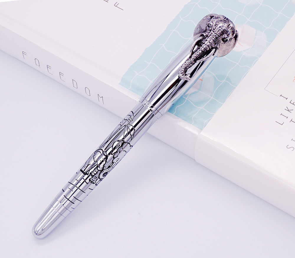 Baoer Leopard Fountain Pen - Too Shiny For Ya