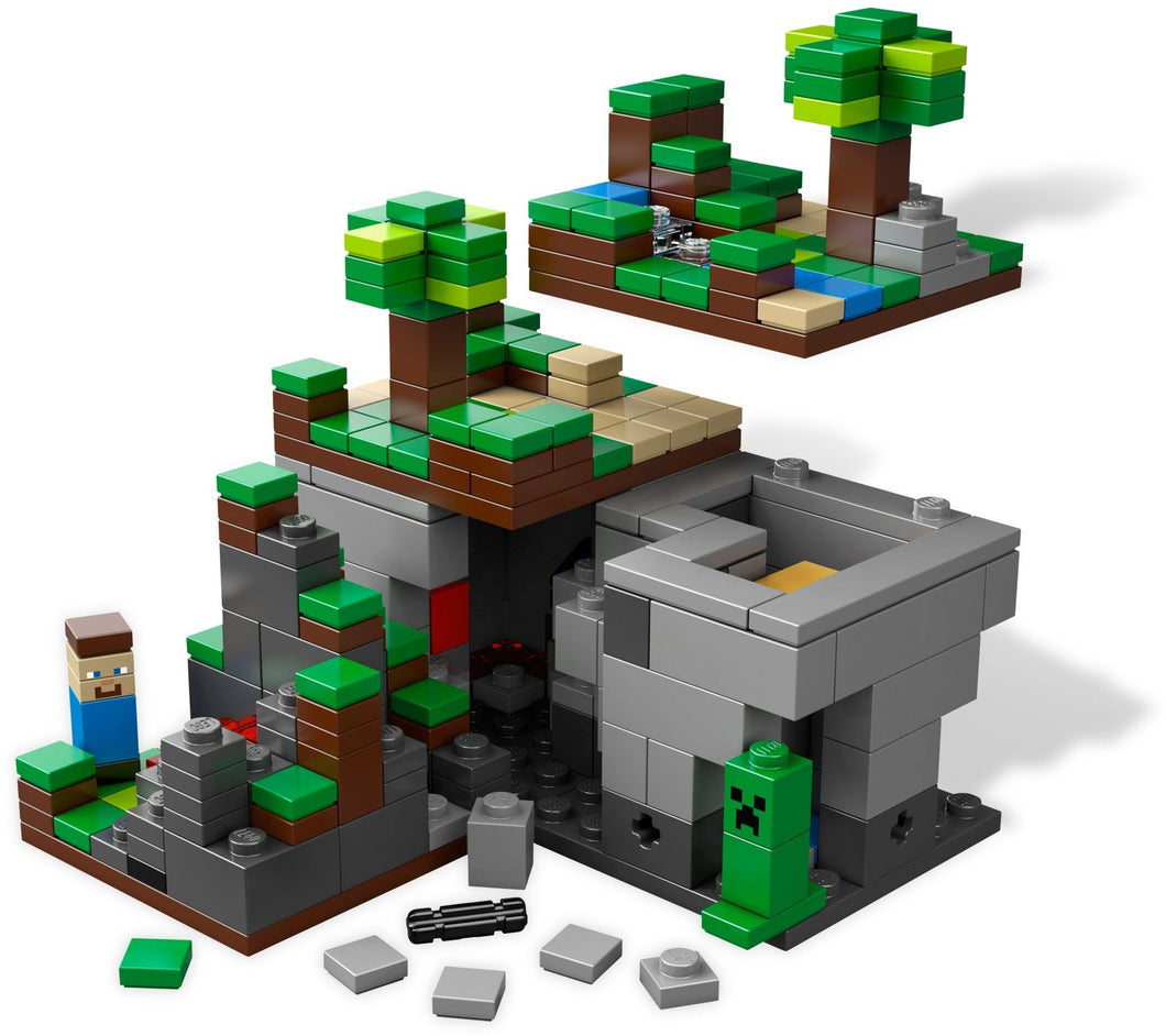 lego minecraft the forest