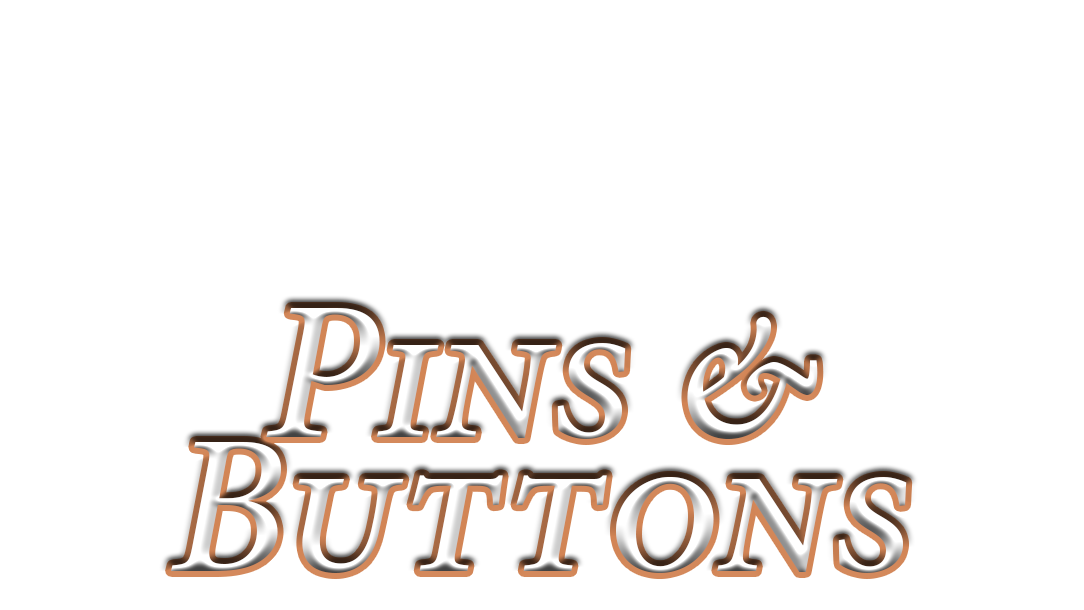 logo-pins and buttons