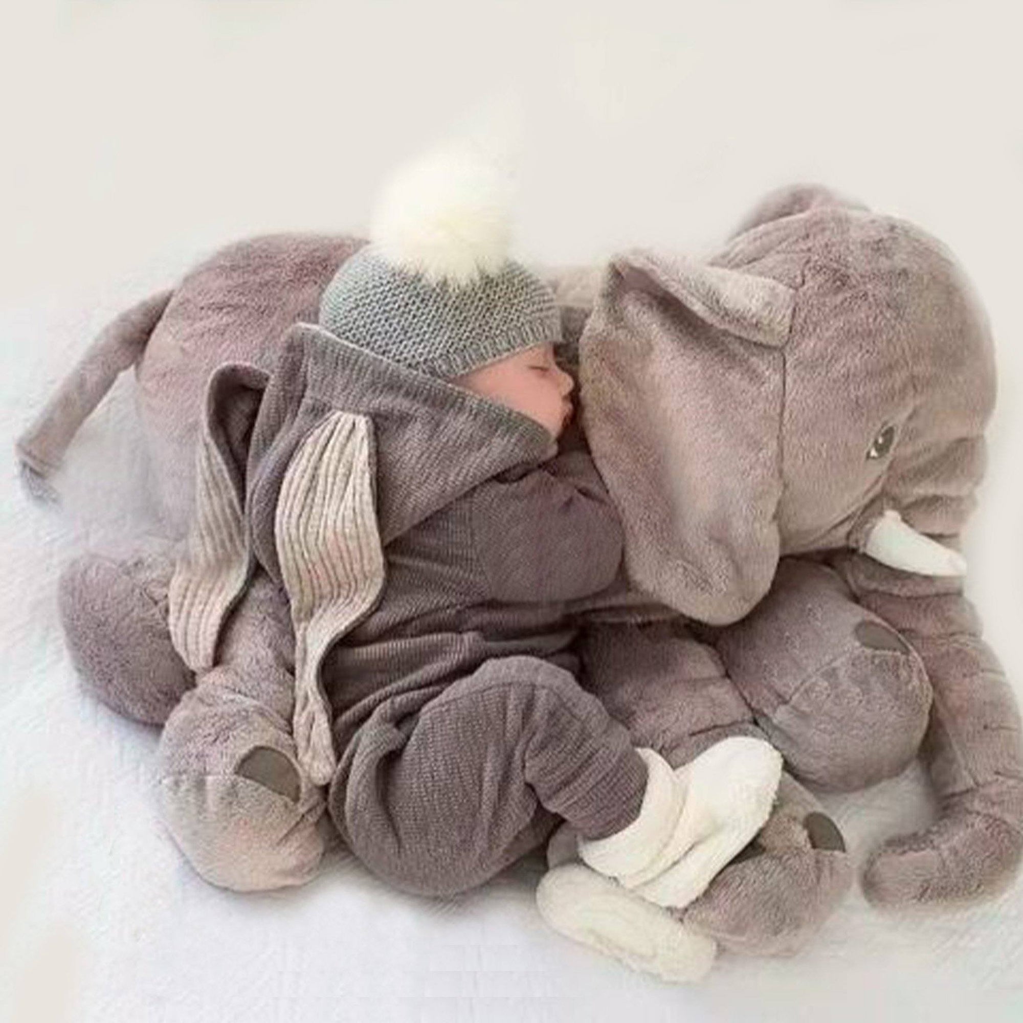 elephant baby pillow