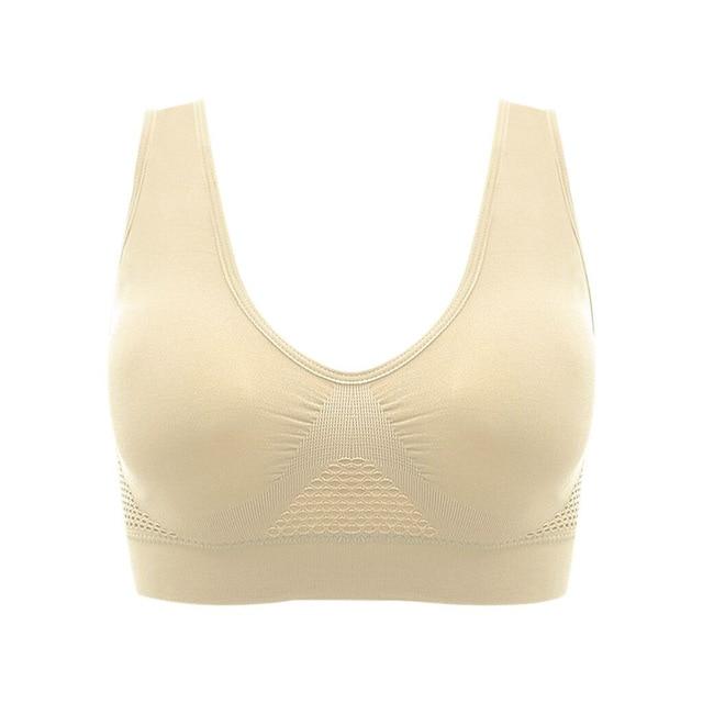 Air Cooling Summer Sport Wireless Bra - HoneyCocoon