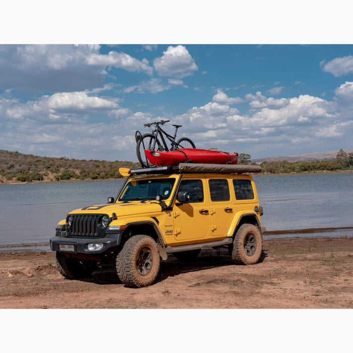 JEEP WRANGLER JL 4 DOOR (2017-CURRENT) EXTREME ROOF RACK KIT - BY FRON —  Mule Expedition Outfitters