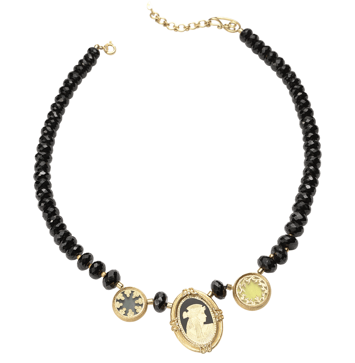 20K Thewa Embossed Queen Necklace | Coomi