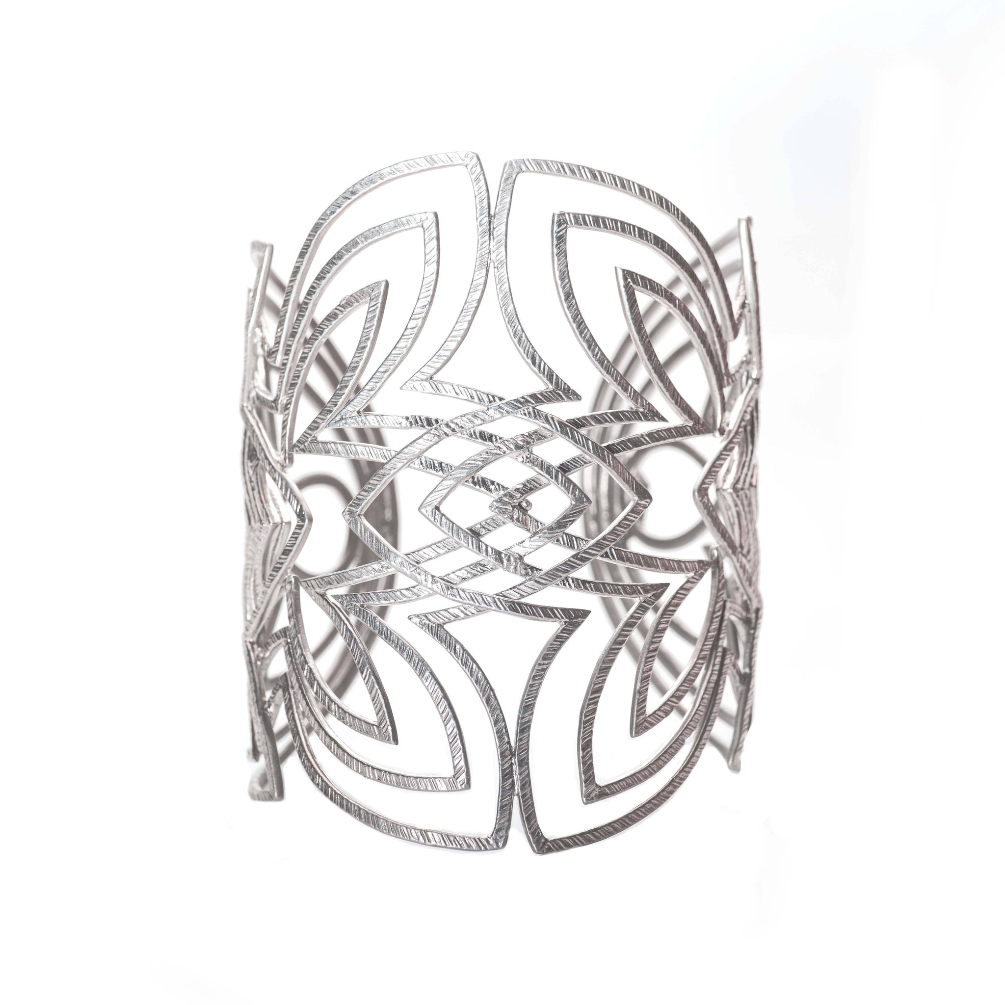 Lotus Flower Sterling Silver Cuff | Coomi