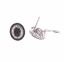 Load image into Gallery viewer, Trinity Oval Stud Earrings - Coomi
