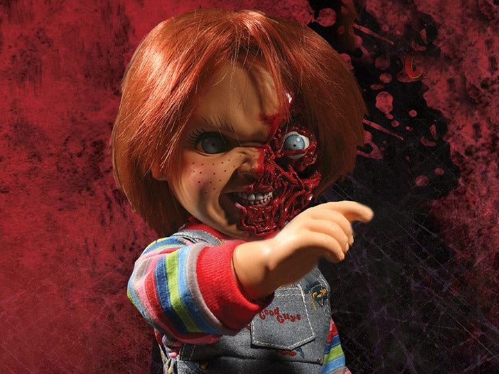 child's play 3 talking pizza face chucky