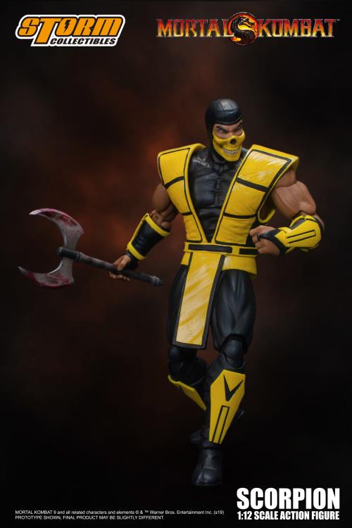 mortal kombat scorpion figure