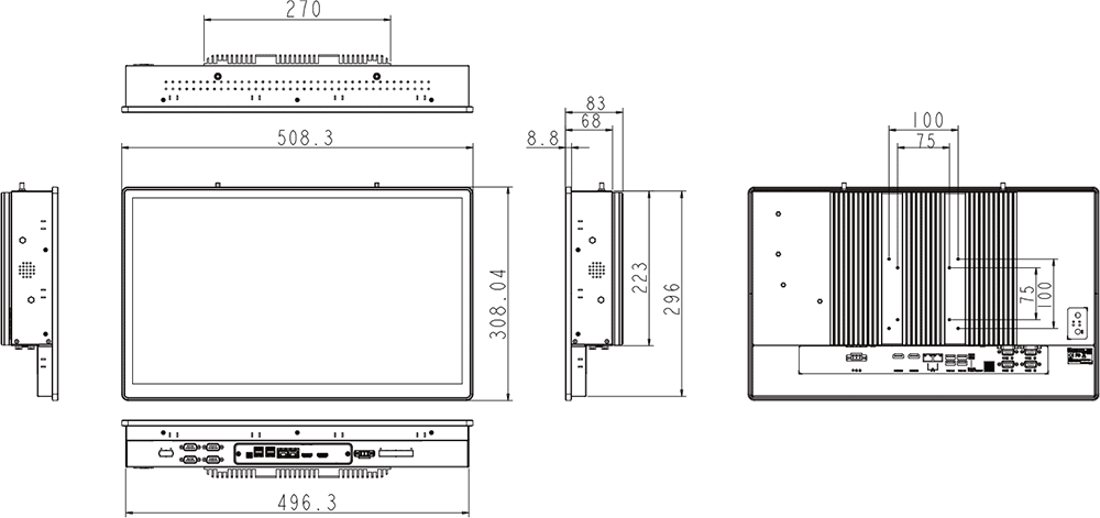 P210-11TGS_dimension