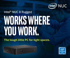 Intel® NUC 8 Rugged Kit NUC8CCHKR
