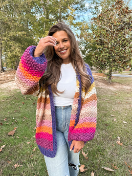 Over The Rainbow Cardi