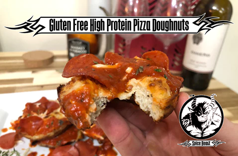 Gluten Free High Protein Pizza Doughnut