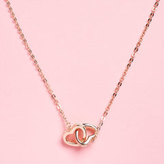 eternity heart necklace