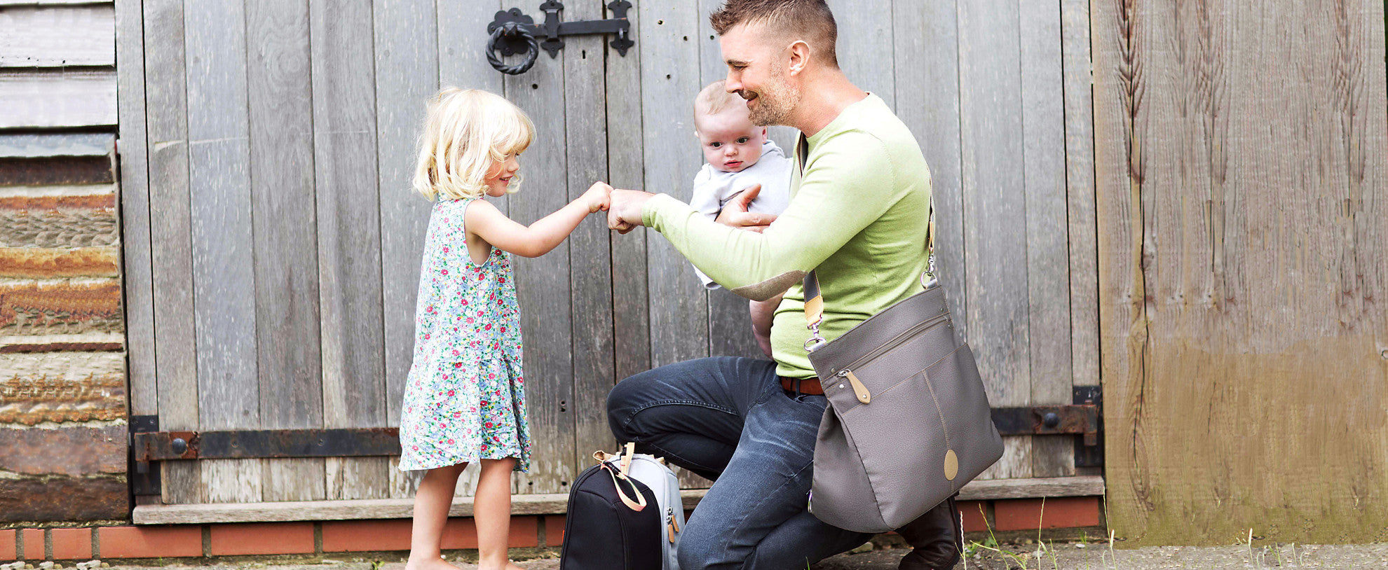 dad changing bag