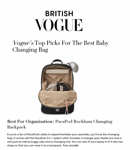 baby changing bag