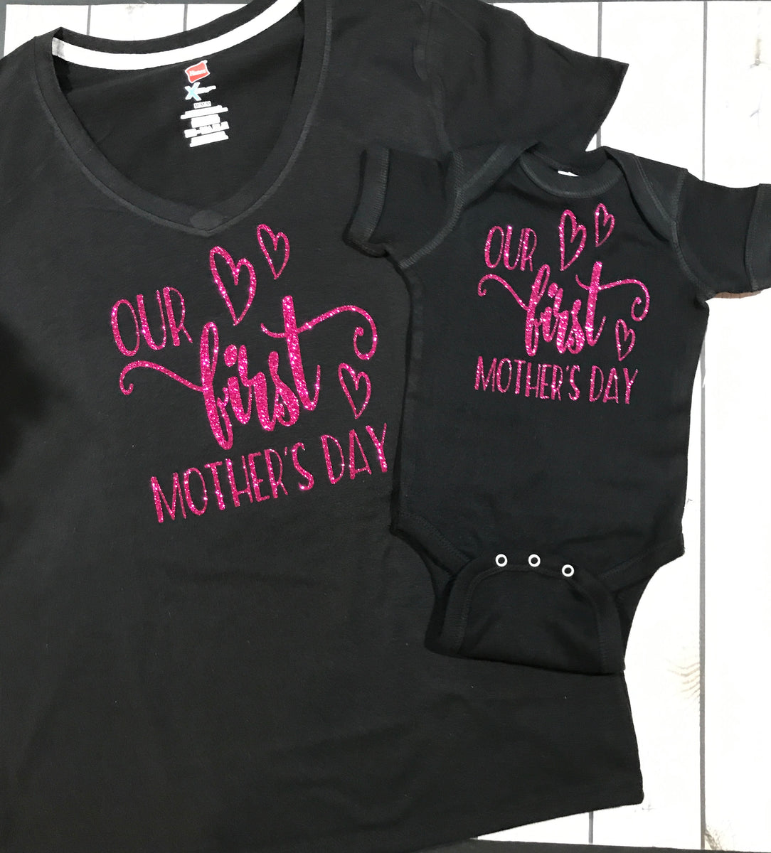 First Mother’s Day shirts, our first Mother’s Day shirt, matching mom ...