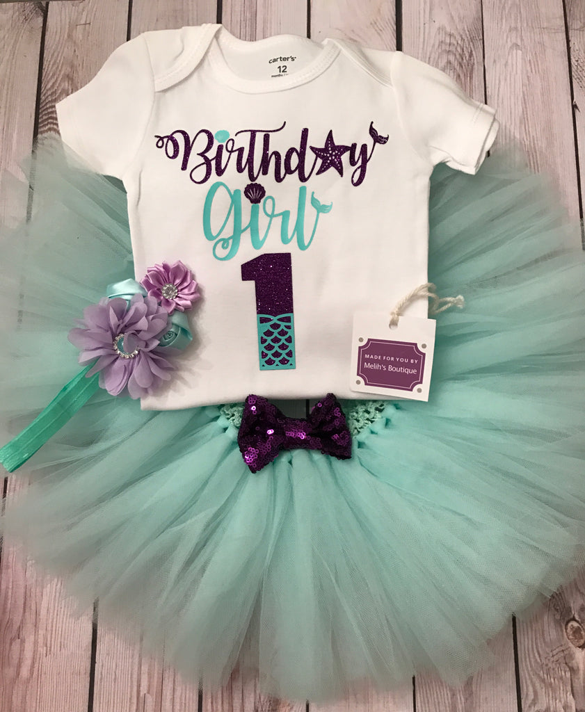 mermaid baby outfit first birthday