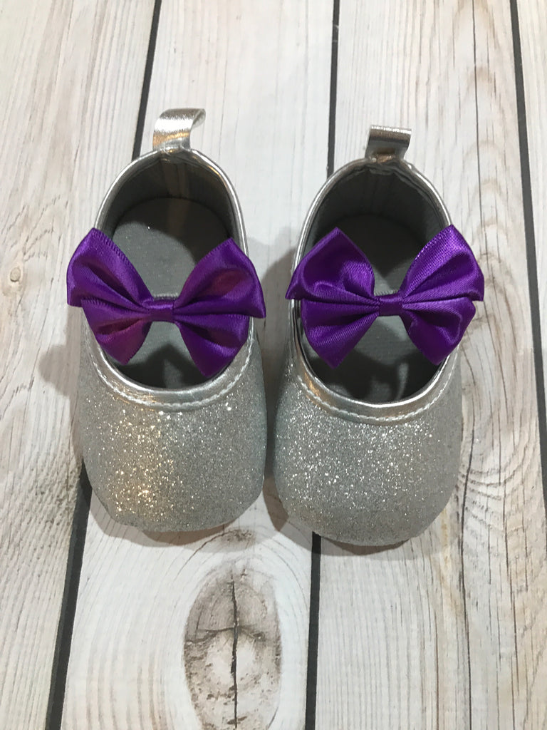 purple shoes for baby girl