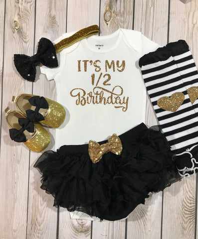 half year birthday dress for baby girl