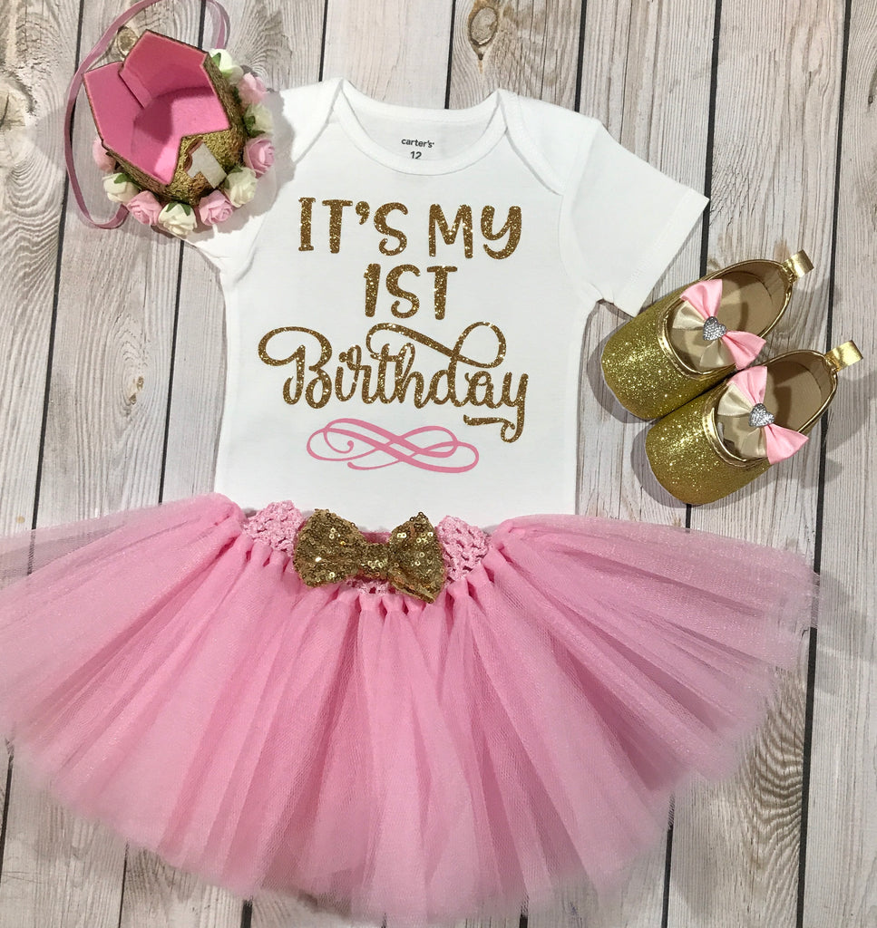 my 1st birthday outfit girl