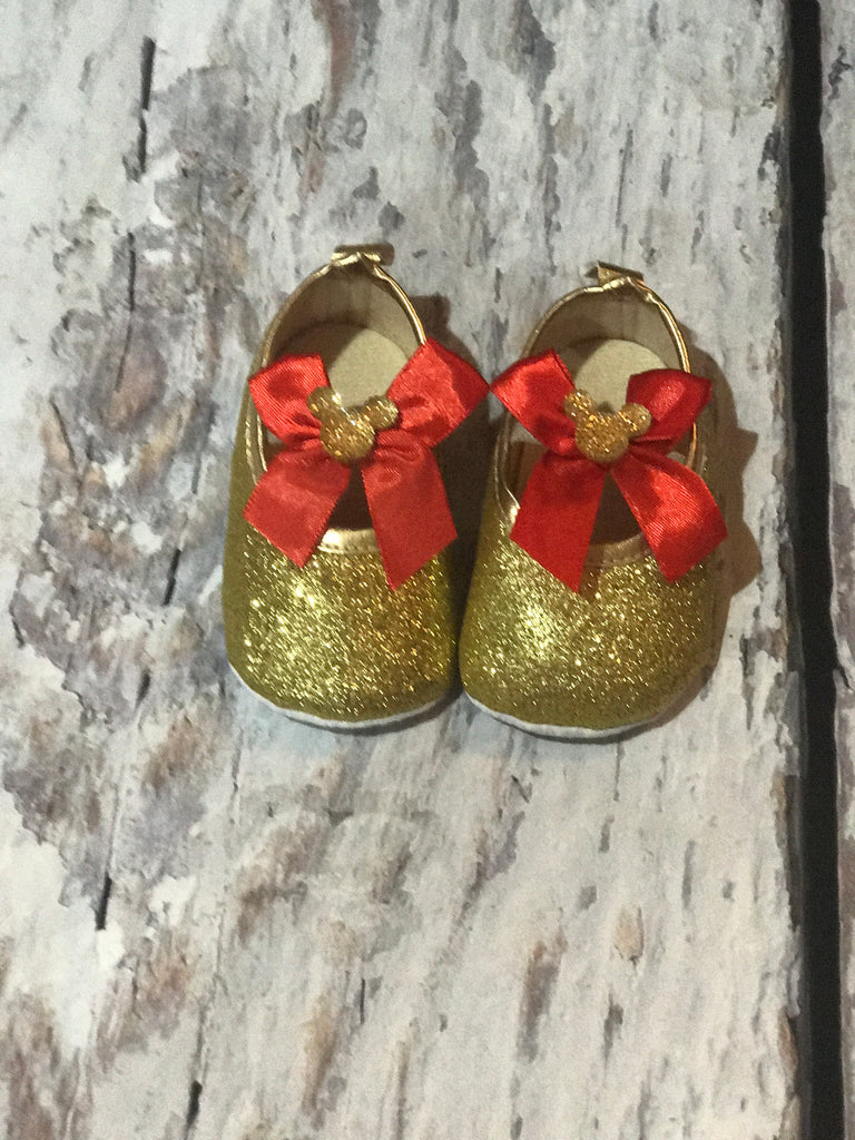 First birthday shoes, Disney shoes baby 