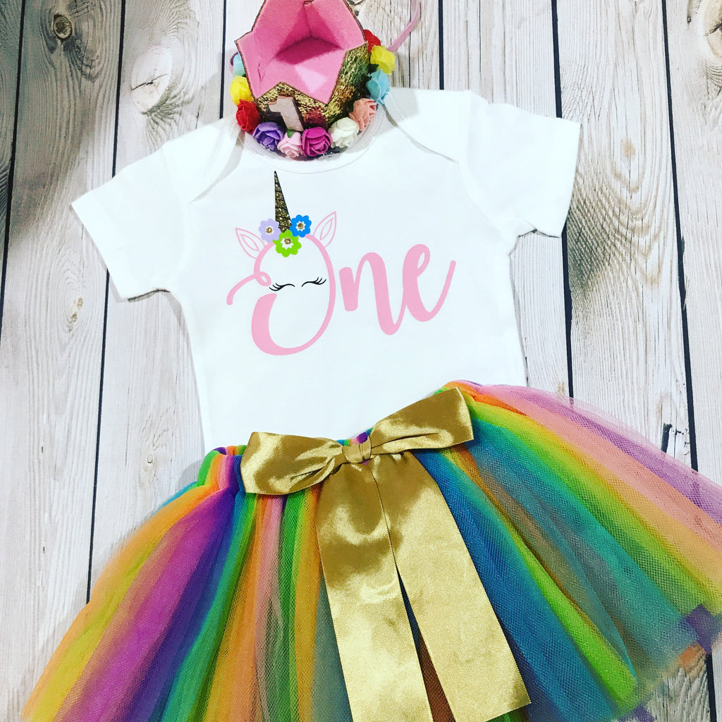 unicorn outfit 1st birthday