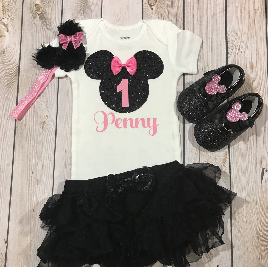 mickey mouse birthday outfit girl
