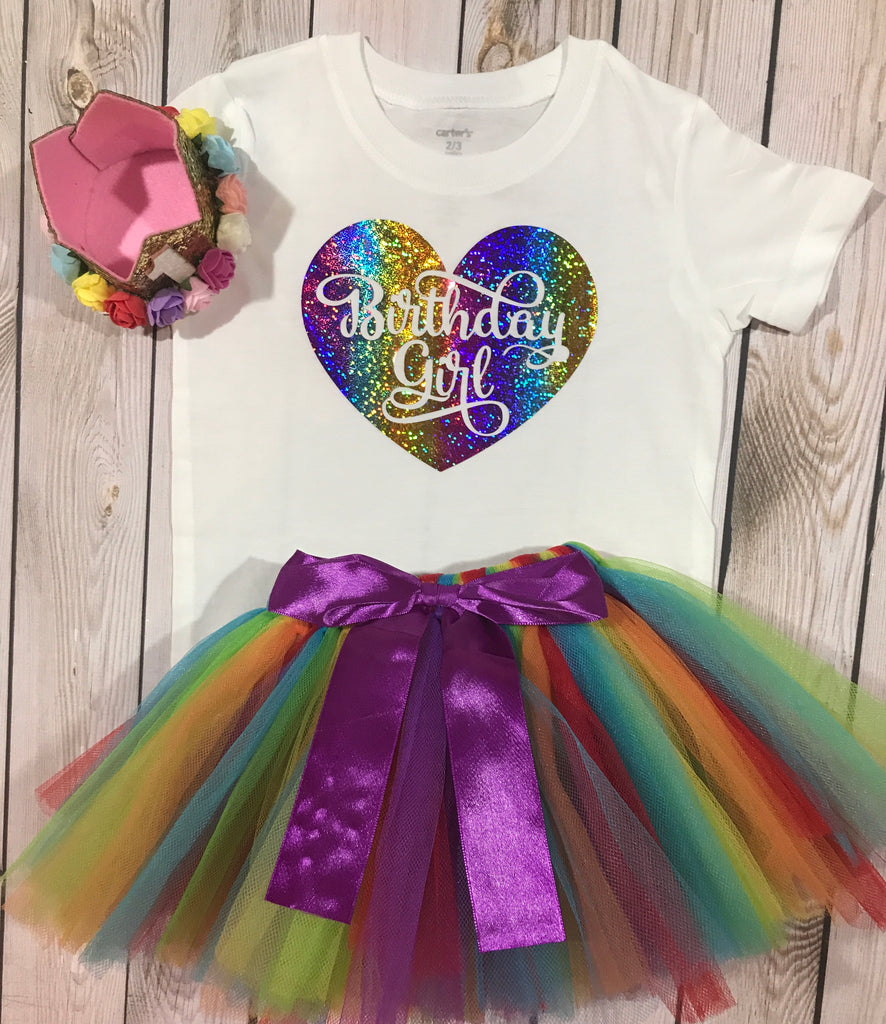 first birthday rainbow outfit