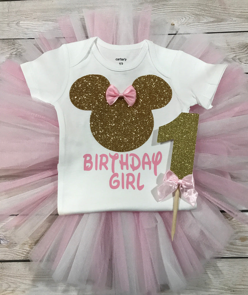 first birthday outfit girl minnie mouse