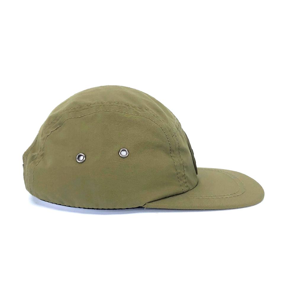 5 panel cap olive