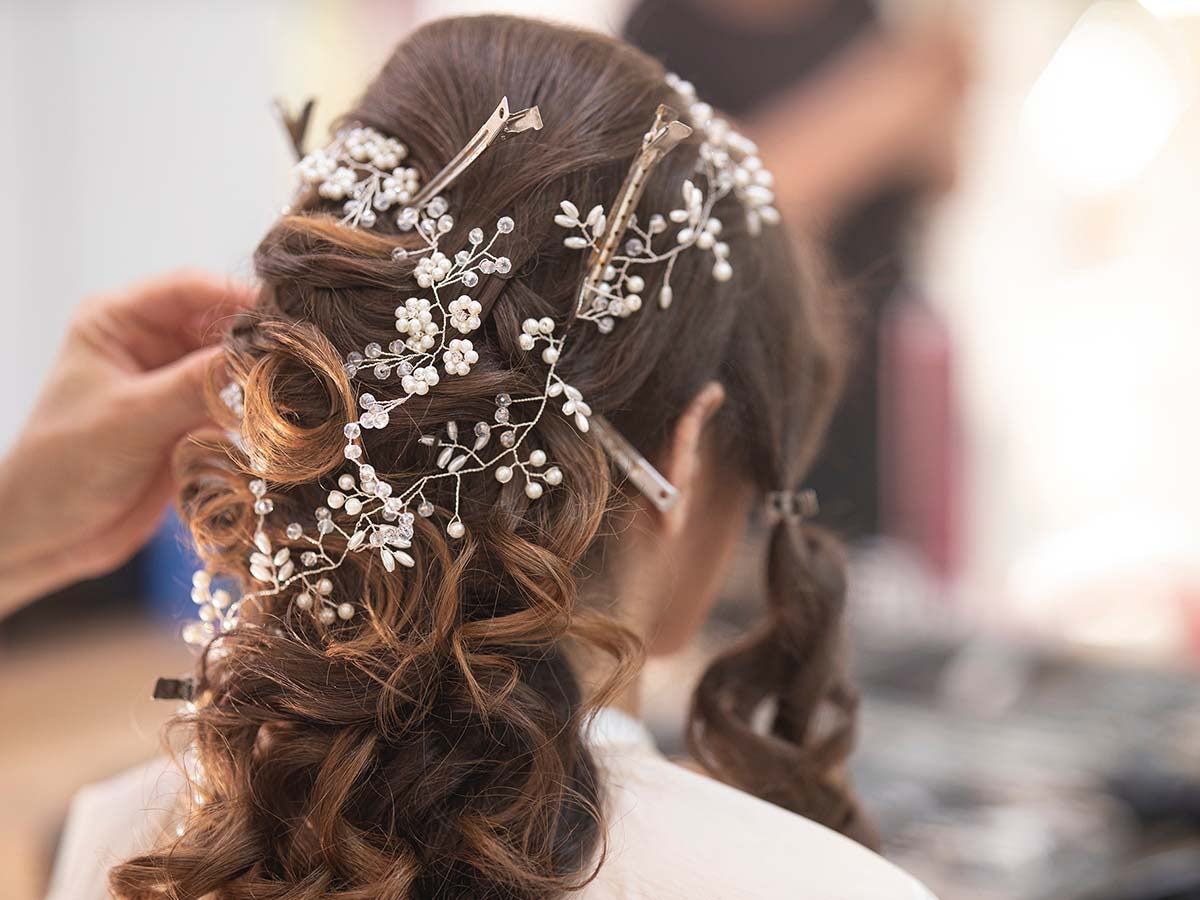 bridal hairstyle