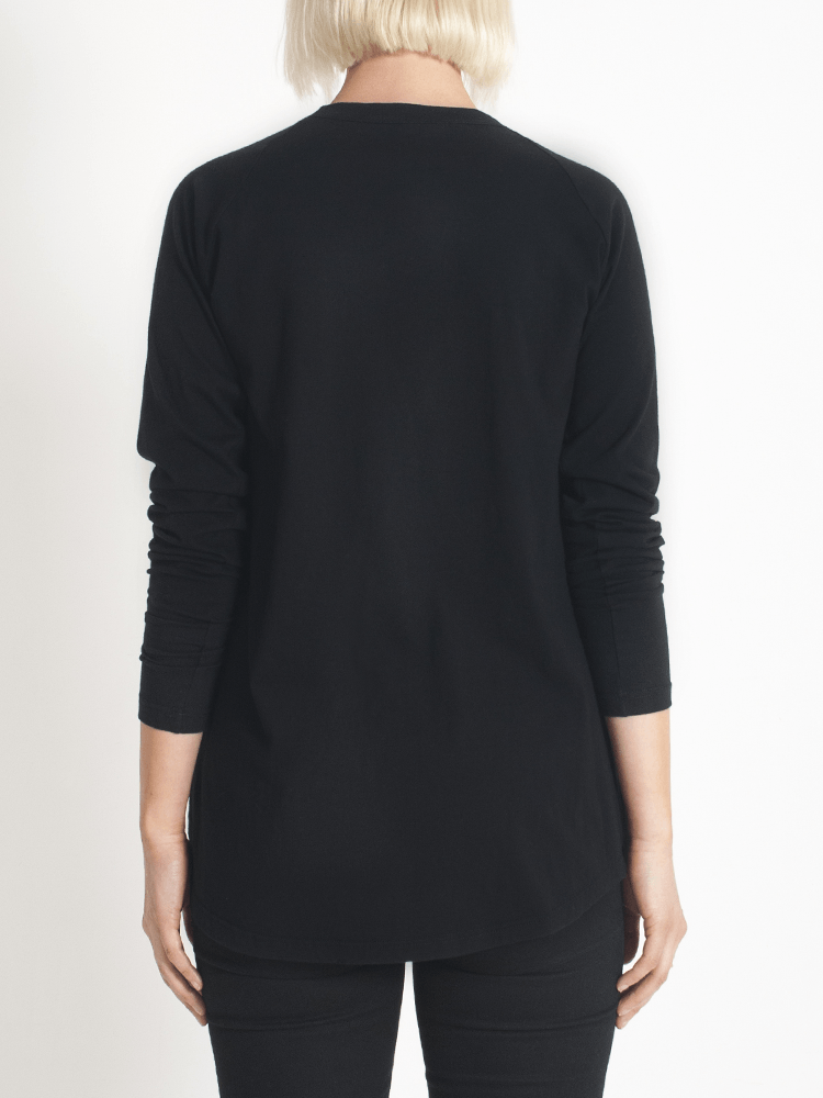 Layer Me Long Sleeve Tee Black