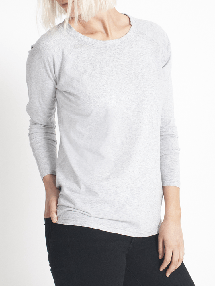 Layer Me Long Sleeve Tee Grey