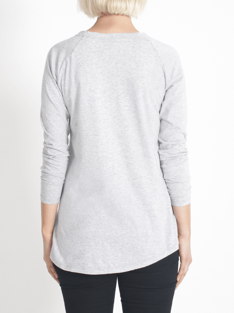 Layer Me Long Sleeve Tee Grey