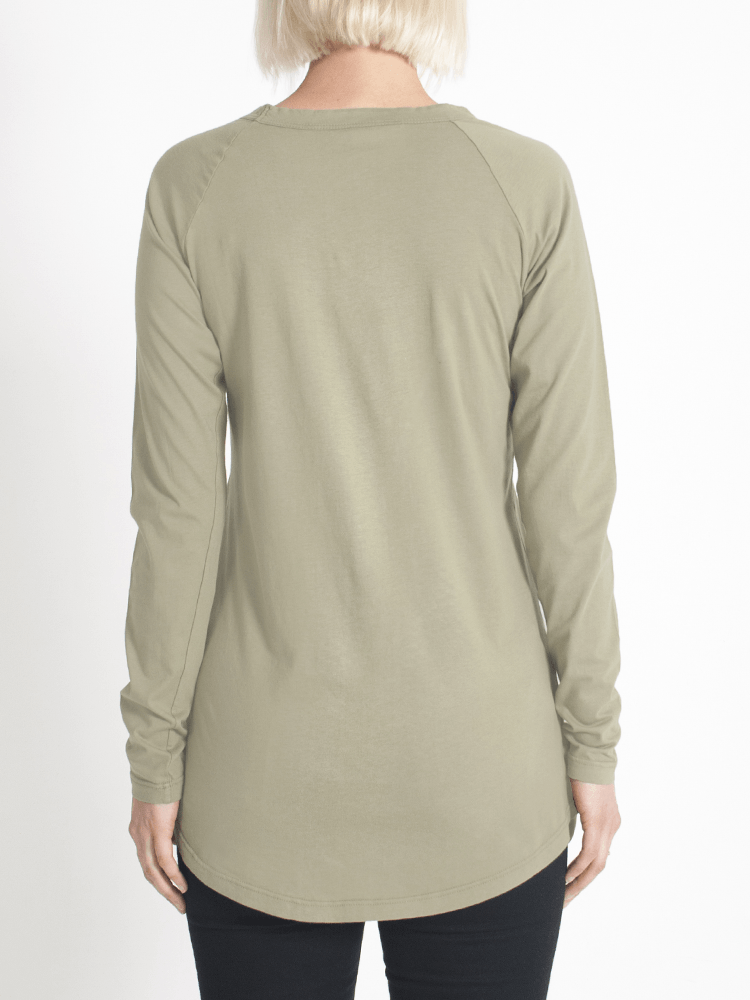 Layer Me Long Sleeve Tee Khaki