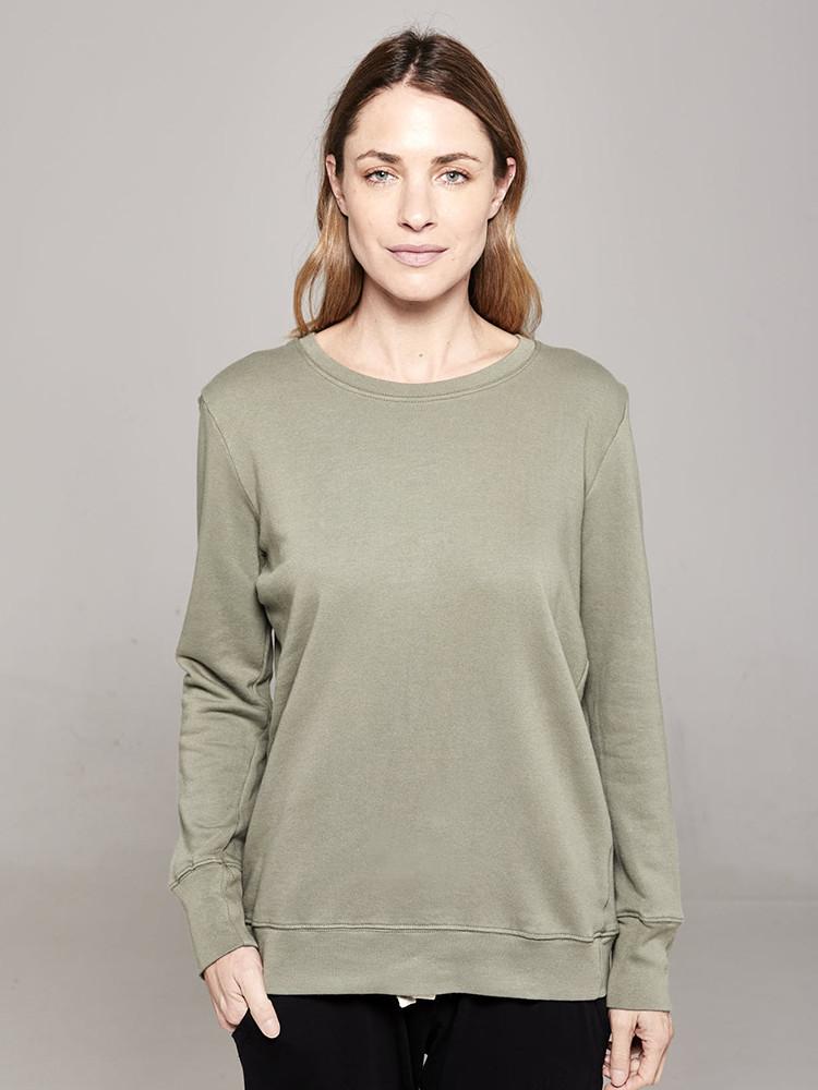 Boyfriend Sweater Khaki