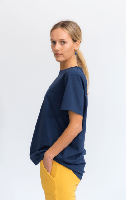 Boyfriend Tee Navy