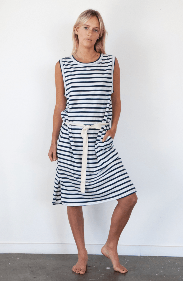 Dunes Dress Stripe