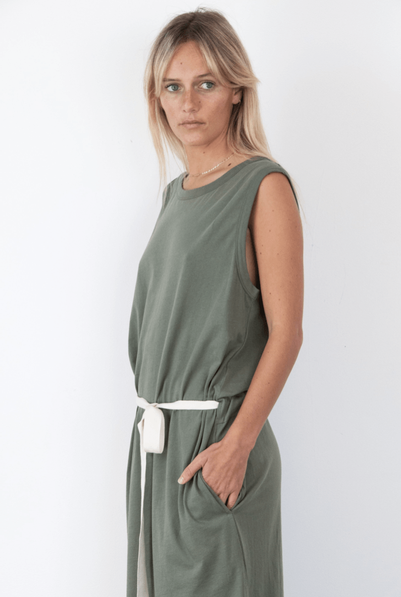 Dunes Dress Khaki