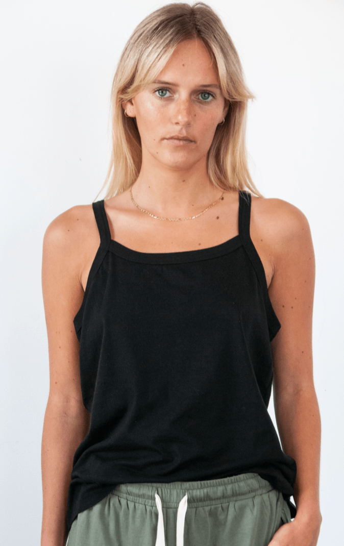 Spindrift Singlet Black