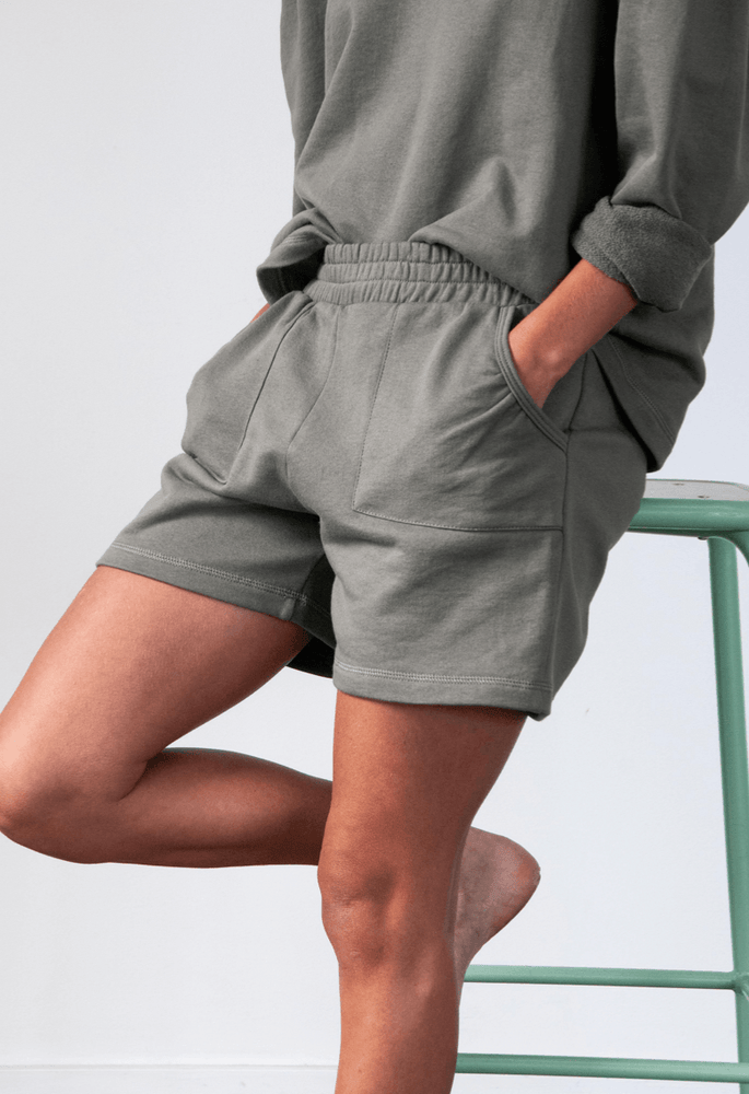 Puff Shorts khaki – Organic Crew