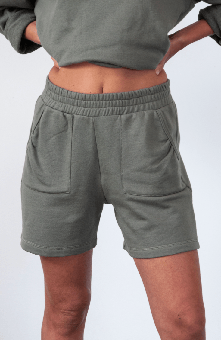 Puff Shorts Khaki