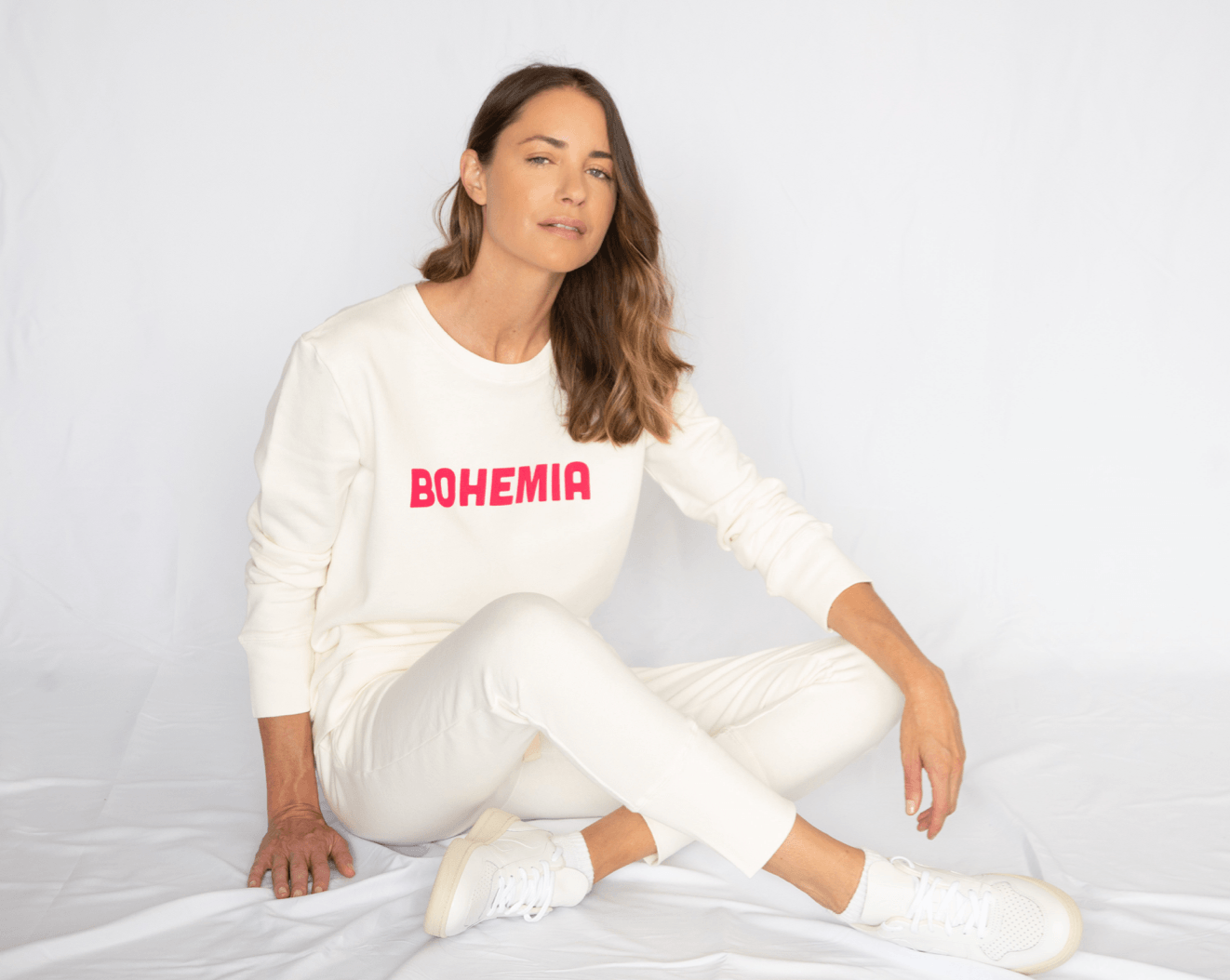 Boyfriend Sweater Natural  BOHEMIA