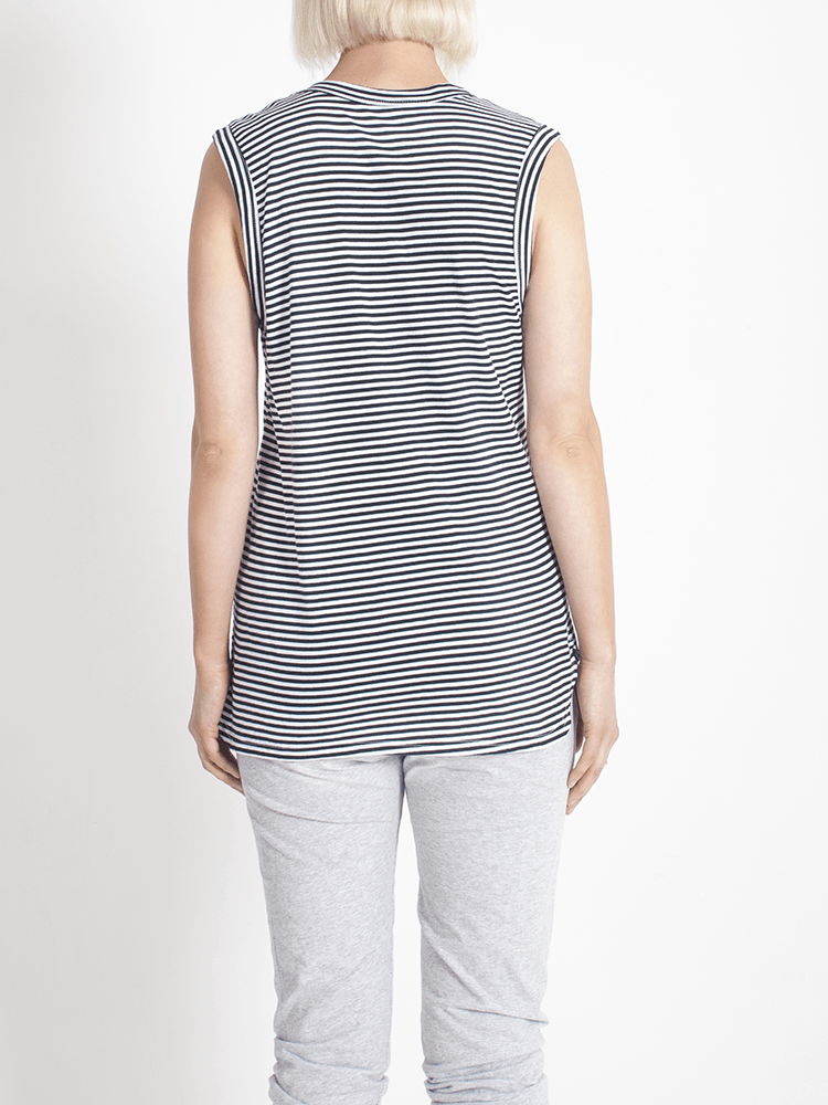 Perfecto Tank Fine Stripe